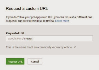 Get Custom Google Plus Profile URL or Link Get Custom Google Plus Profile URL or Link