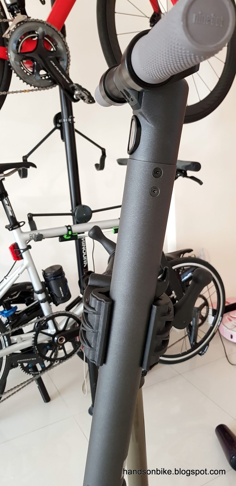 Hands On Bike Ninebot by Segway ES2 EScooter Rear Wheel Maintenance