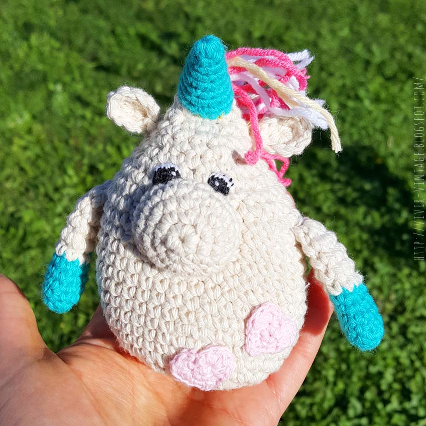 mini unicornio patron