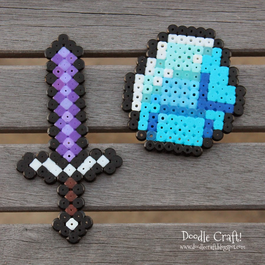 Minecraft Perler Beads (40+ Patterns!) - DIY Candy