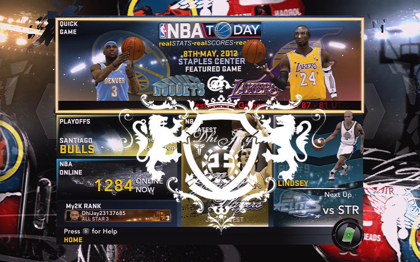 NBA 2K12 Air Jordan Graphic Mod
