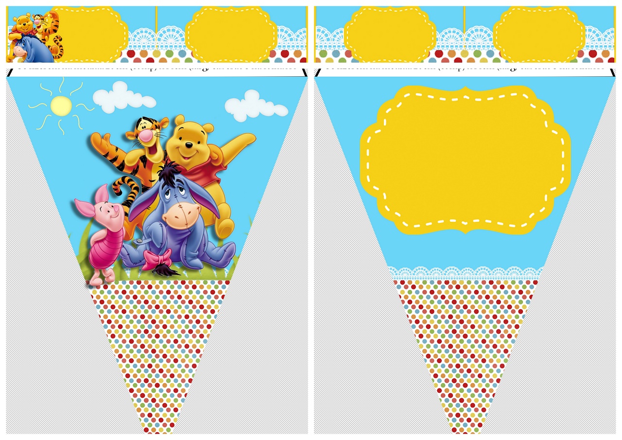 Winnie The Pooh Birthday Free Printables