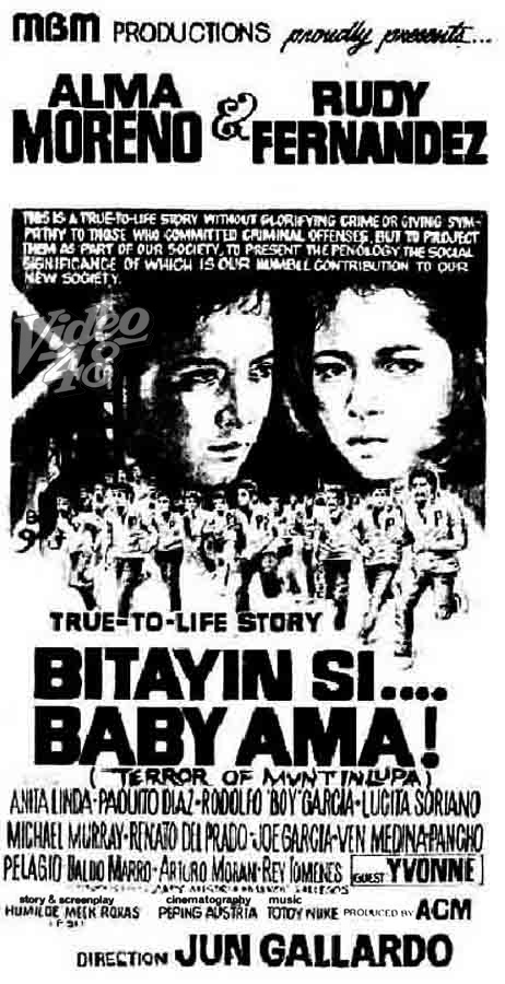 Video 48: THE SEVENTIES # 932: ALMA MORENO, RUDY FERNANDEZ, WITH ANITA