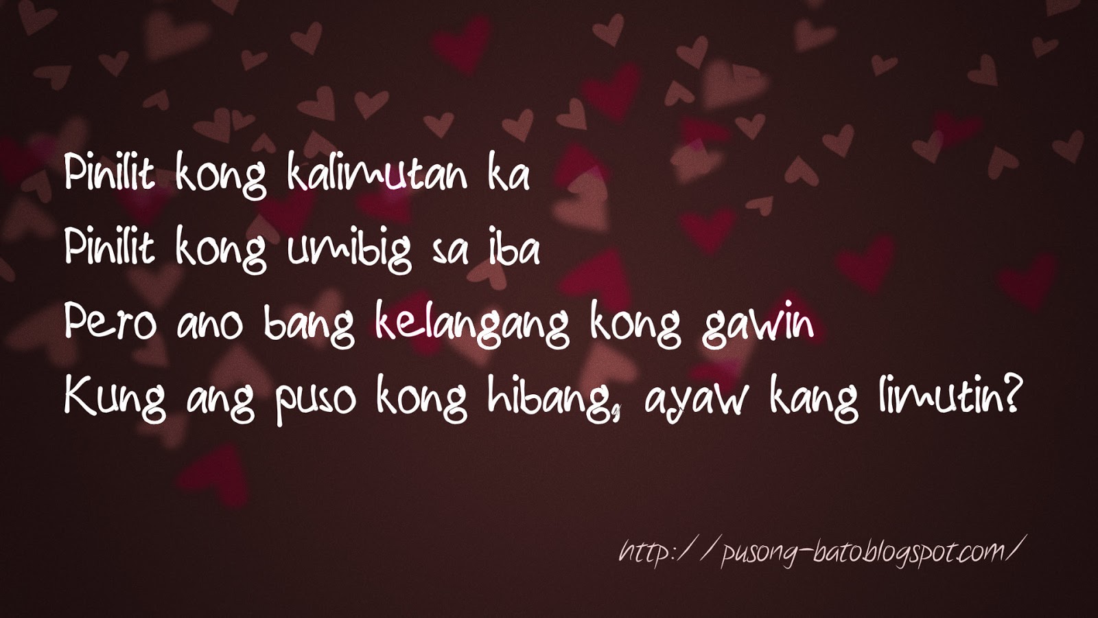 Tagalog Sad Love Quotes Lyrics Pag nalawayan ko na at nagpa laway pa sa iba