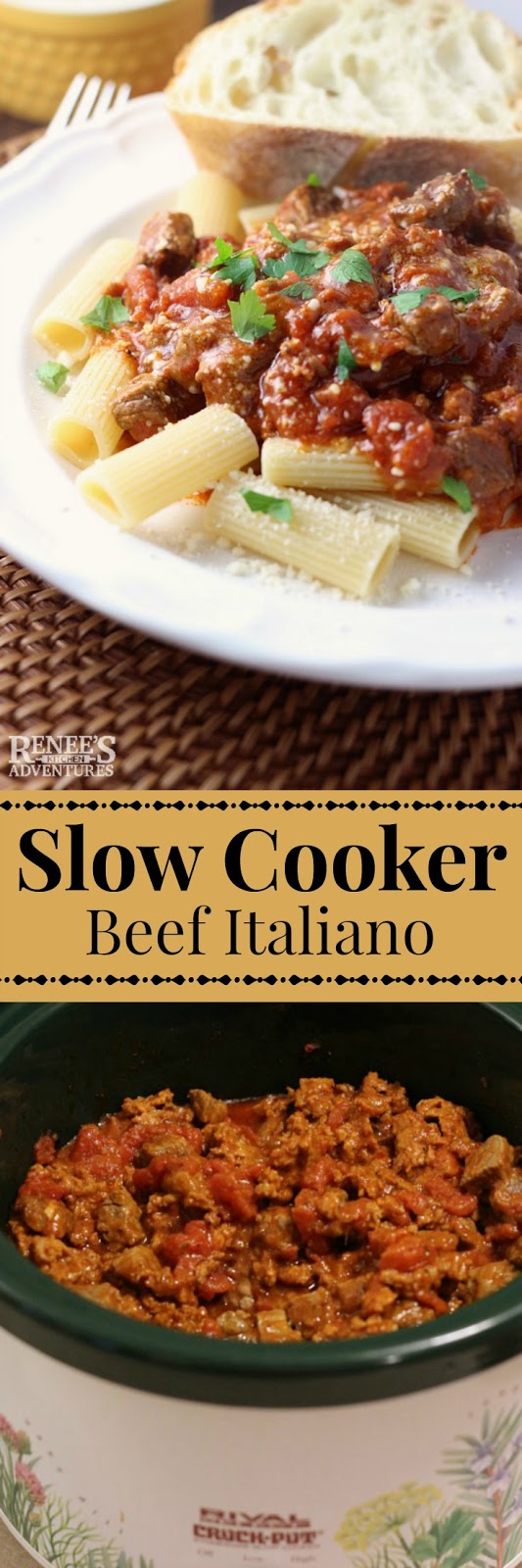 Slow Cooker Beef Italiano