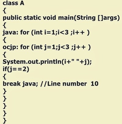 How to terminate outer loop from the inner loop in Java ? - Tech Me More