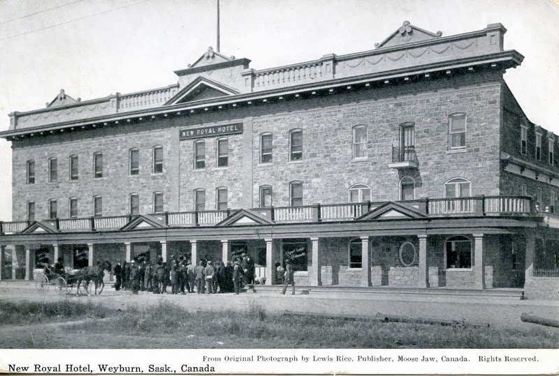 Railway & Main SmallTown Saskatchewan Hotels Death at Weyburn’s