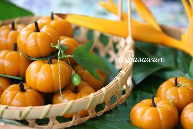 Kuih Buah Labu / Pumpkin Mochi ~ Blog Kakwan