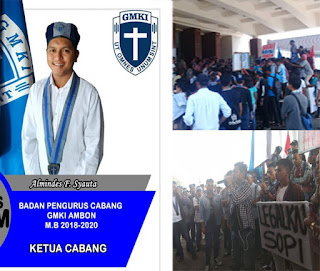 GMKI Cabang Ambon Minta Kapolda Tindak Tegas Aksi Represif AKP Syarifudin 1 GMKI Protes
