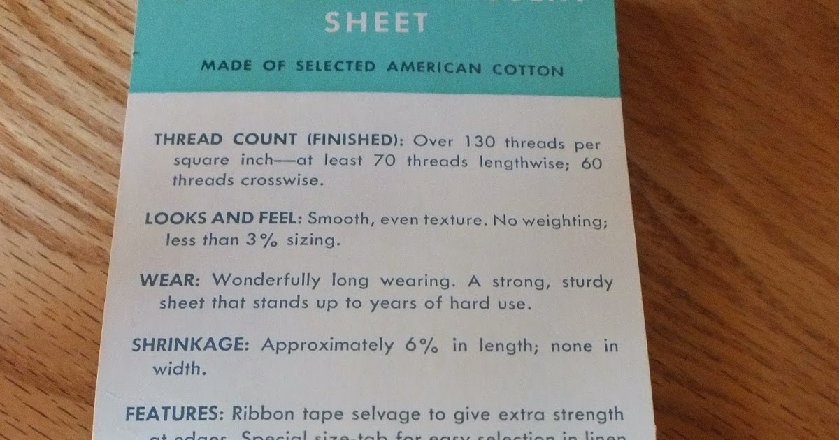 Chris's Old Fashioned Bedding My Tips for Buying Vintage Cotton Sheets