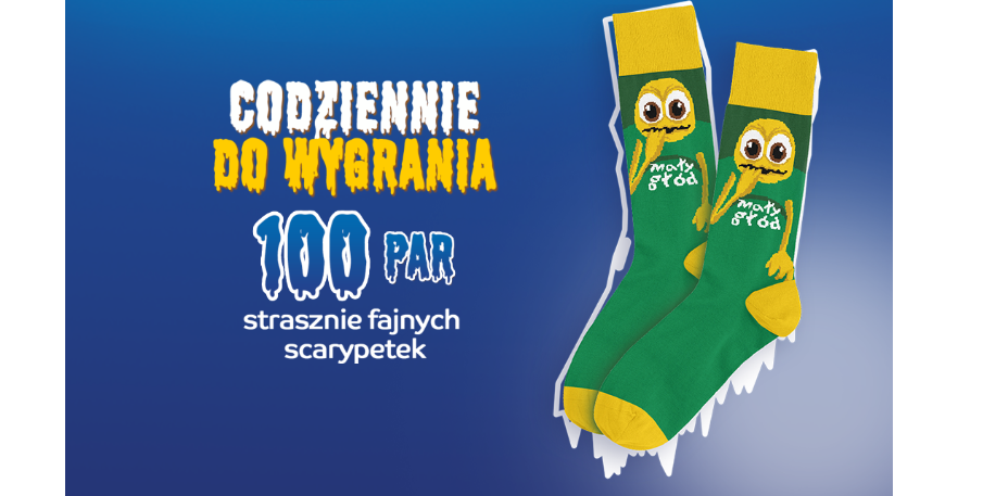 Codziennie do wygrania 100 par skarpetek z Małym Głodem Konkurs