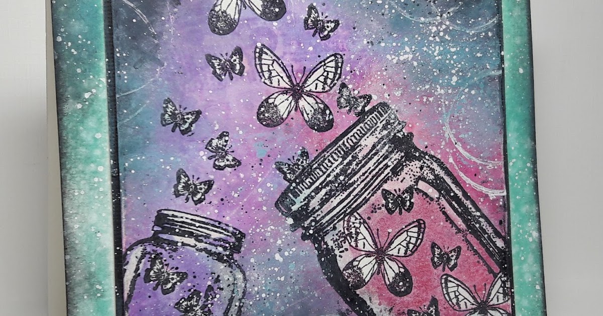 Art Journey Designteam A jar full of butterflies