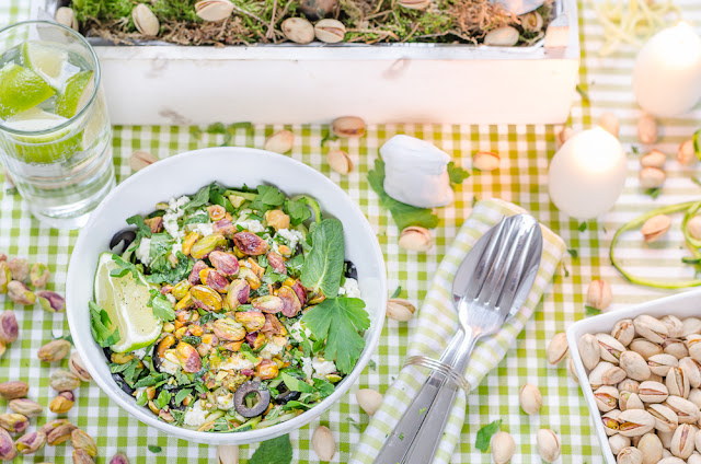 Pistazien-Zucchini-Zoodle-Salat Pistazien-Zucchini-Zoodle-Salat
