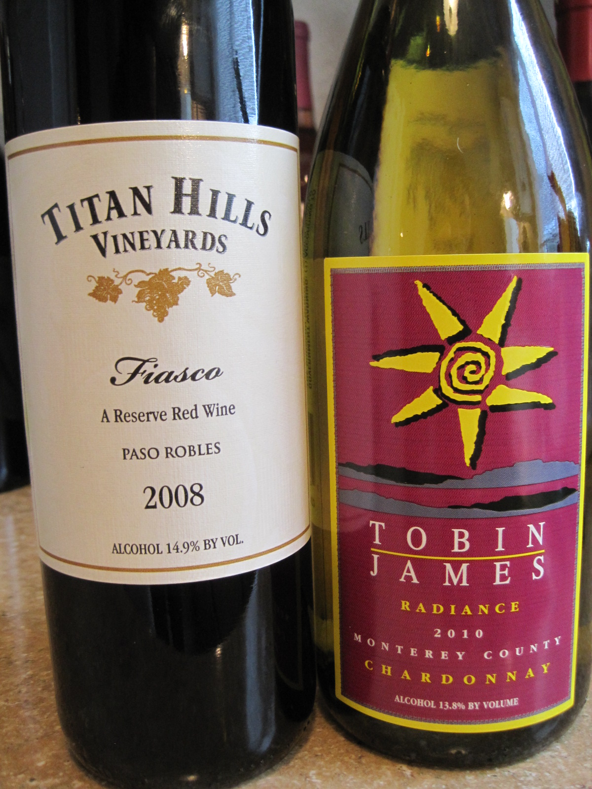 Beau's Barrel Room Wine Club Review California Wine Club Sends Tobin James Selections