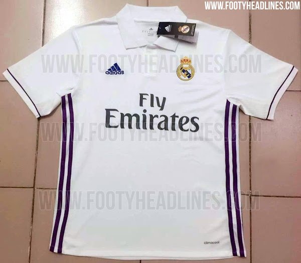 Filtrada la Camiseta Adidas del Real Madrid 2016/2017