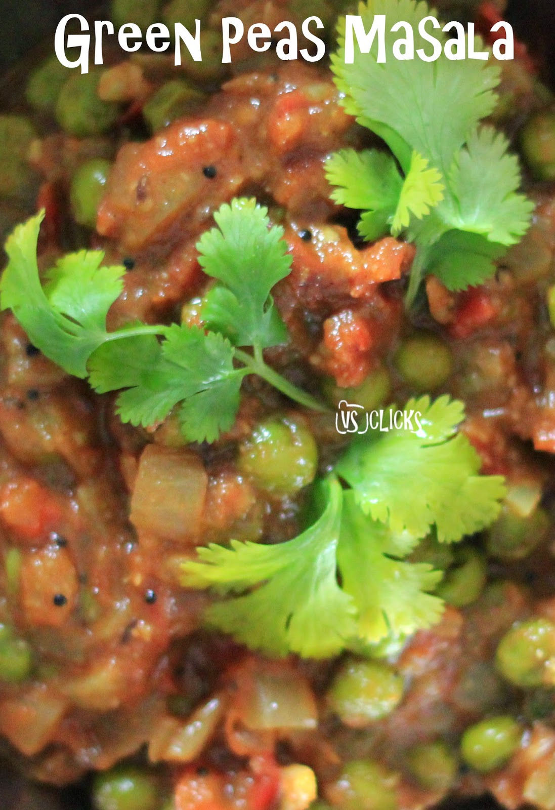 Vinayaka's Kitchen Green Peas Masala Howto?