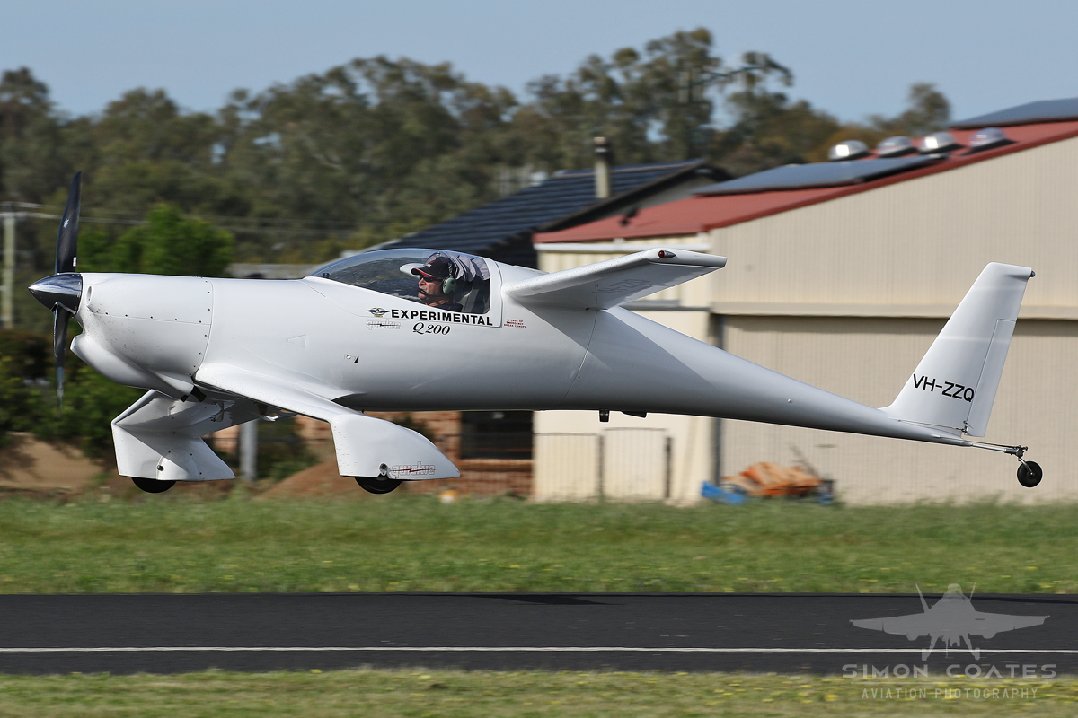 Quickie Q200 VHZZQ GA Aircraft Australia