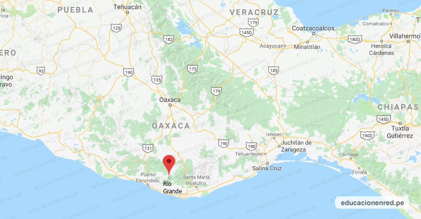 Temblor en México de Magnitud 4.3 (Hoy Sábado 01 Febrero 2020) Sismo - Epicentro - Río Grande - Oaxaca - OAX. - SSN - www.ssn.unam.mx