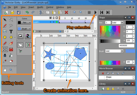 Download 5 Best Free 2D Animation Software For Windows - Tricks by R@jdeep