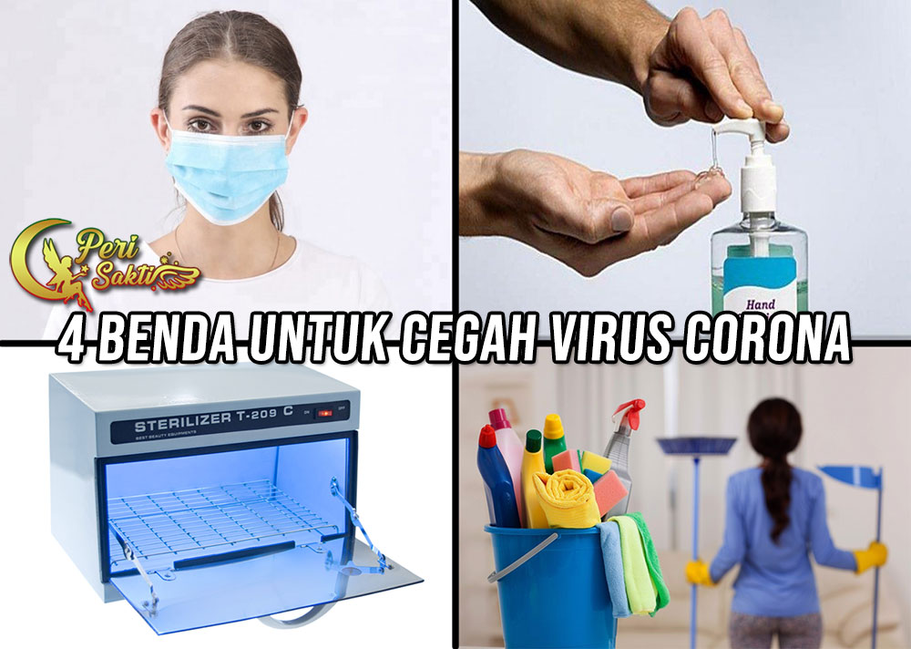 4 Benda Untuk Cegah Virus Corona