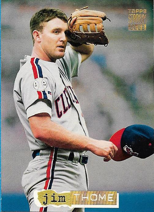 My PCsone card at a time Jim Thome card 284 1994 Stadium Club