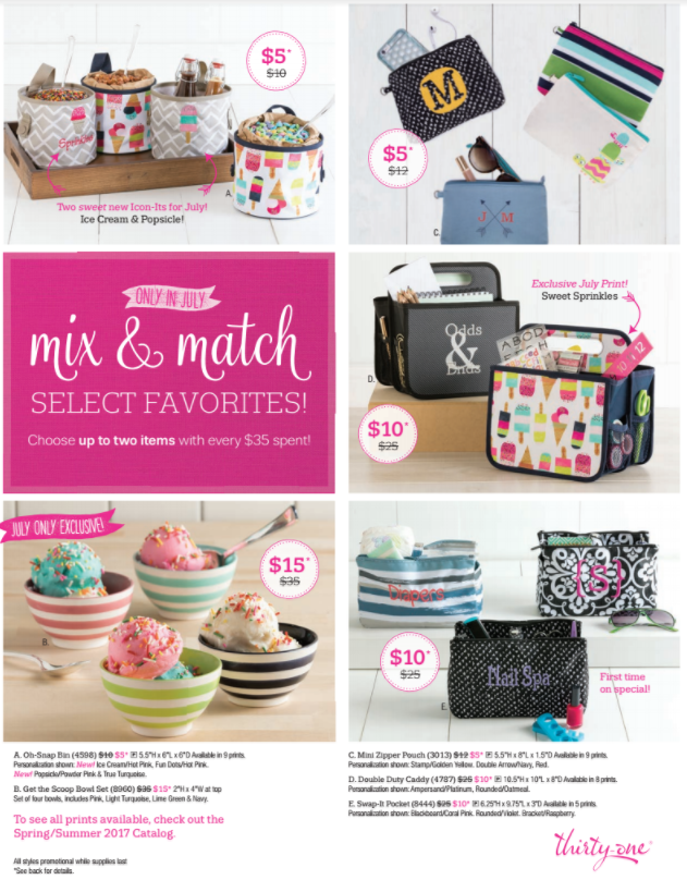 The Mommy Island This July Thirty One Gifts Celebrate Ice Cream Month