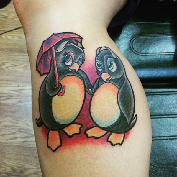 Tatuagens de pinguins Tatuagens de pinguins