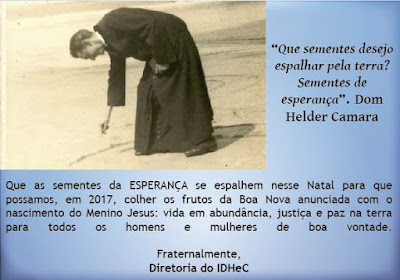 Resultado de imagem para Sementes de esperança dom helder