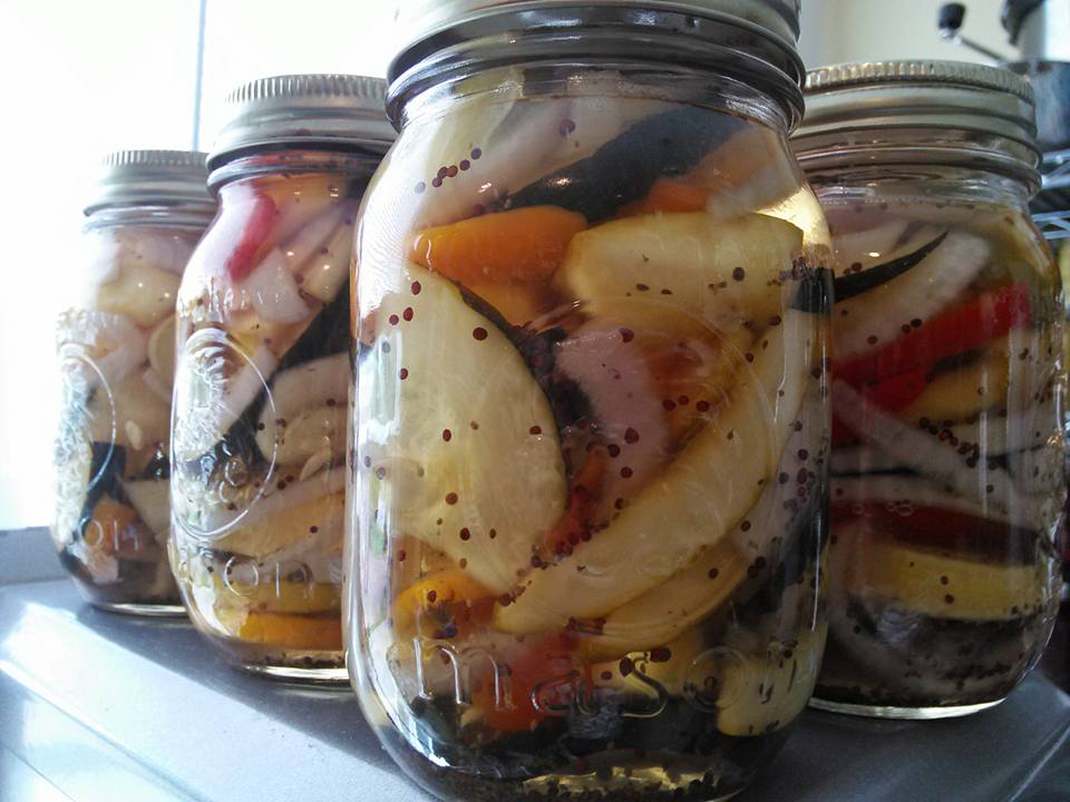 Southern Forager Pickled Squash!