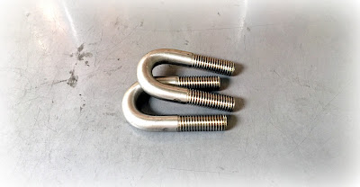 Custom Made 316 Stainless Steel Round U-Bolts - 1/2-13 X 2-1/2