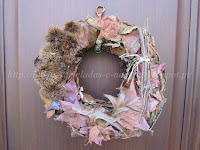 Coroa de Novembro Grinalda/Guirlanda de Novembro