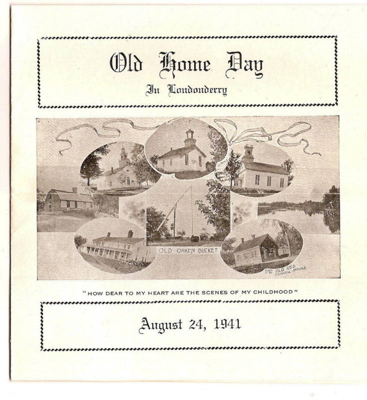 Nutfield Genealogy The 112th Old Home Day Celebration, Londonderry, NH!