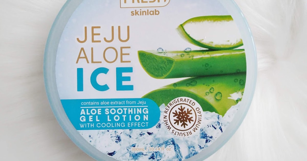Fresh Skinlab Jeju Aloe Ice⁣ Hey Street Smart