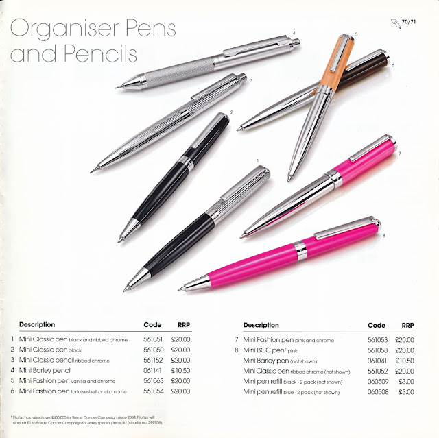 Stationery & Office Supplies Filofax Mini Barley Pen Pens, Pencils