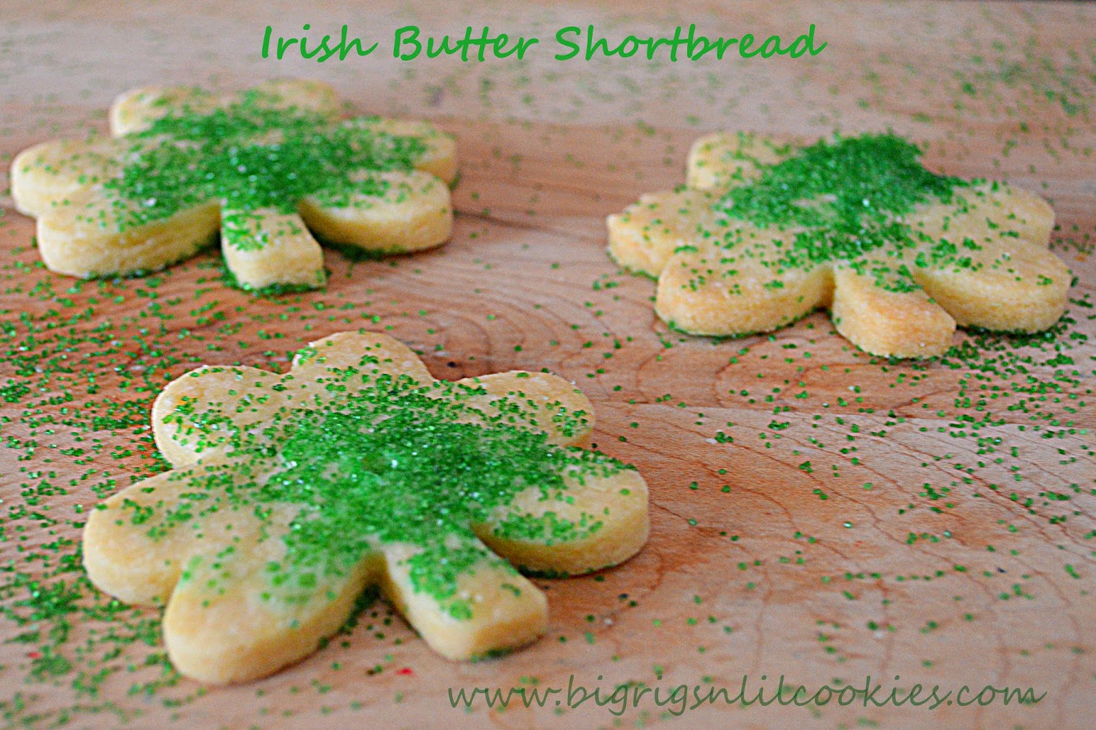 Big Rigs 'n Lil' Cookies Irish Butter Shortbread Cookies