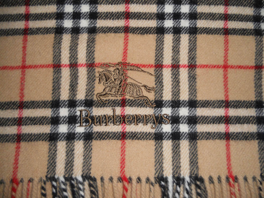 Lolipulp: VTG BURBERRY'S Wool Designer Table Cloth