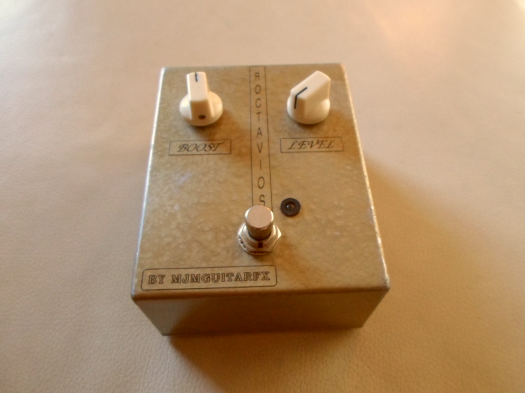 Ibanez, Fender, Martin & Gibson Guitars MJM Roctavios Pedal RARE Hendrix Style FUZZ pedal w