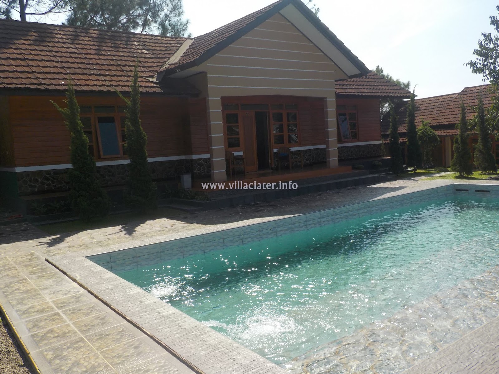 7 villa di ciater dengan kolam renang air panas pribadi