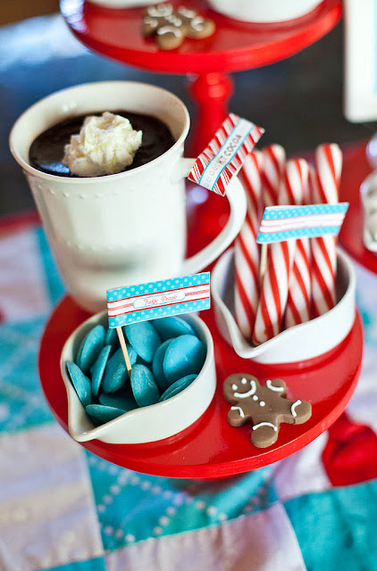 Kara s Party Ideas North Pole Baking Christmas Party  - 23