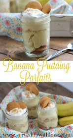 Served Up With Love: Banana Pudding Parfaits {Cookbook Giveaway}