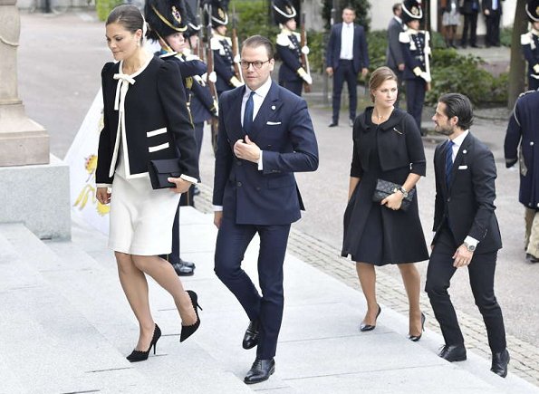 Queen Silvia, Crown Princess Victoria, Prince Daniel, Prince Carl Philip and Princess Madeleine