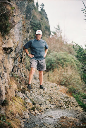Climbing "Charles Bunyun"