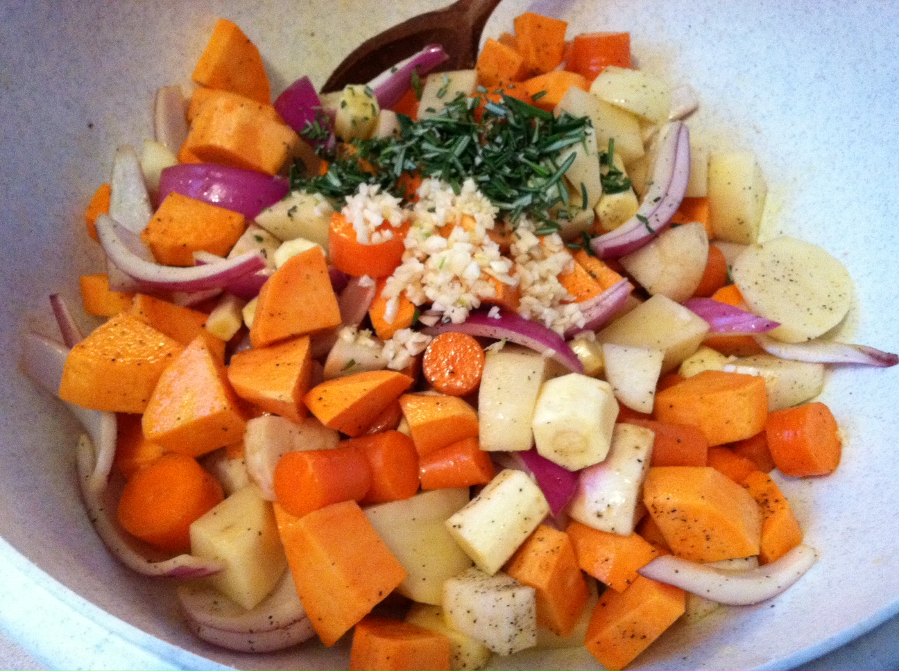 BE REAL Rosemary Roasted Vegetables