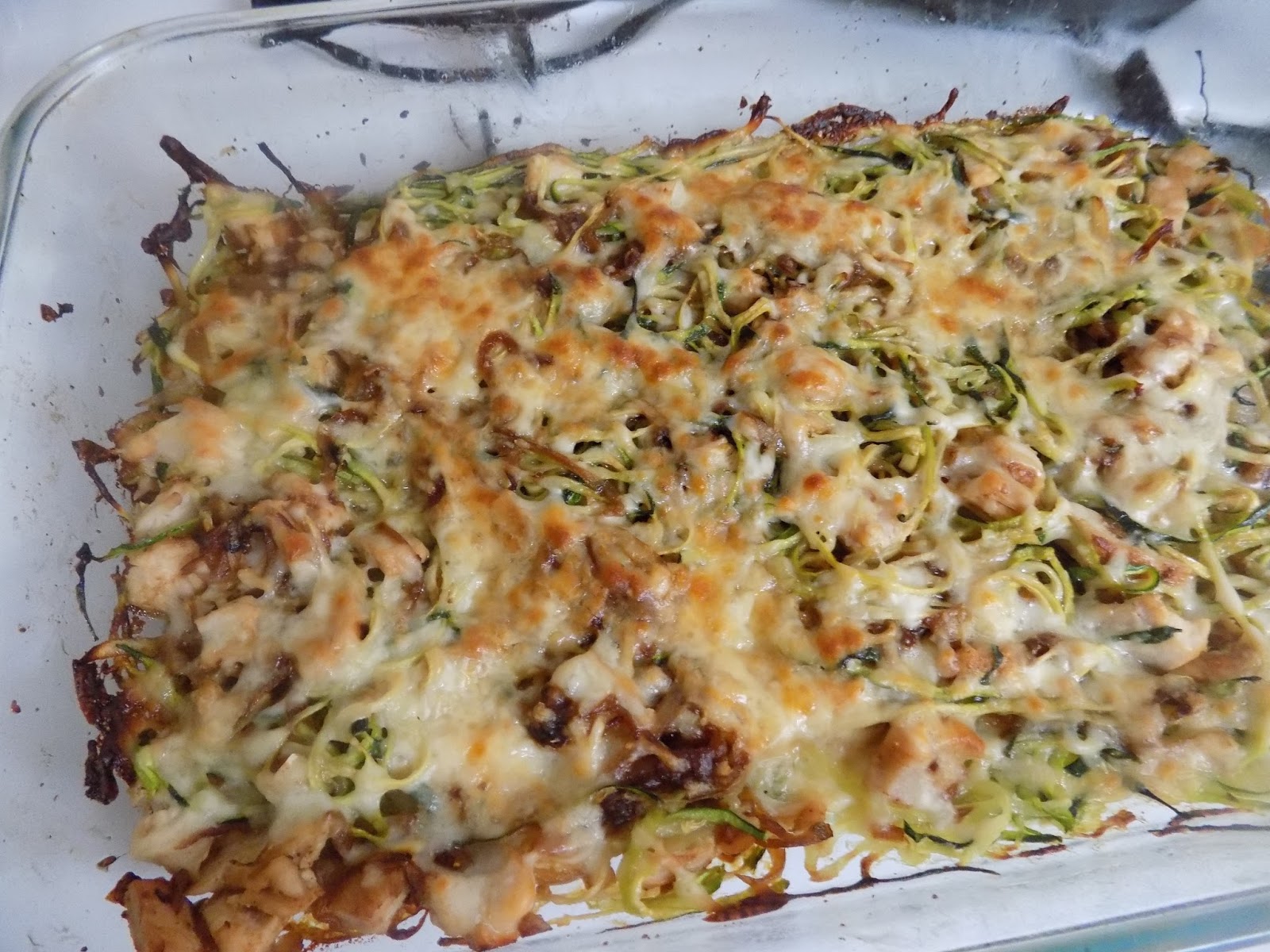 French Onion Chicken Zoodle Casserole My Sh*tty Kitchen