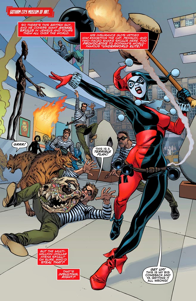 Weird Science DC Comics: Convergence: Harley Quinn #1 Preview