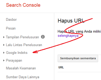 Cara Menghapus Broken Link di webmaster