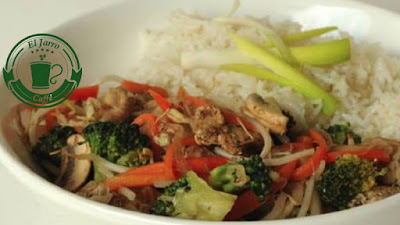 Chop suey de carne