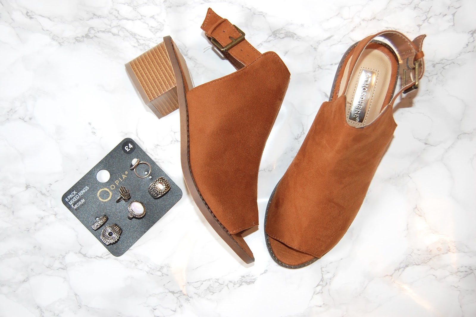 primark peep toe boots