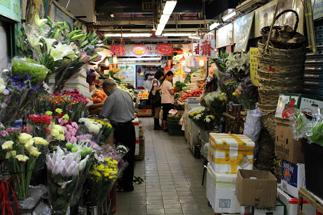 Flower Market, Hong Kong | travel blog