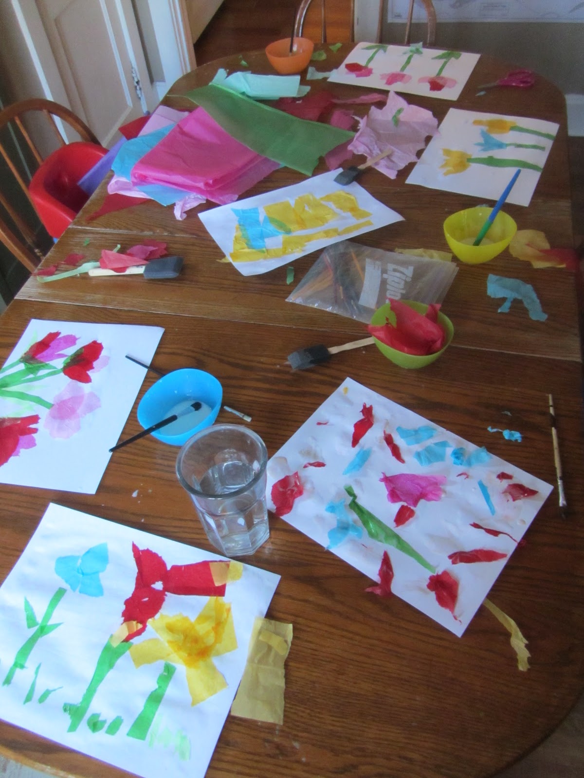 The Unlikely Homeschool: Crafts Vs. Art in Homeschool